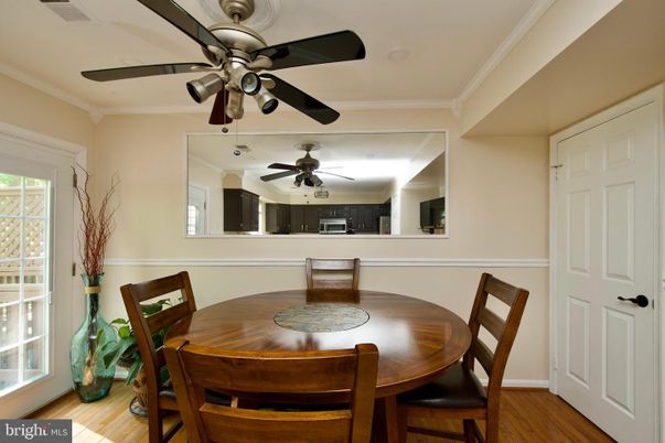 Dining room, Interior, Wood Texture Flooring