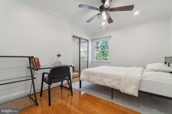 Bedroom, Home Office, Interior, Recessed Lighting, Wood Texture Flooring