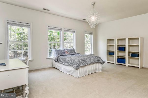 Bedroom, Chandelier, Home Office, Interior