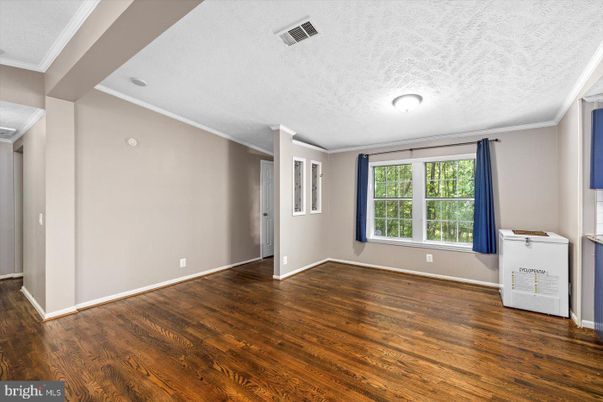 Empty room, Interior, Wood Texture Flooring