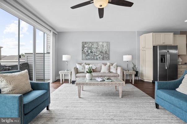 Interior, Kitchen, Living room, Stainless Steel Appliances, Wood Texture Flooring