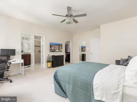 Bedroom, Home Office, Interior