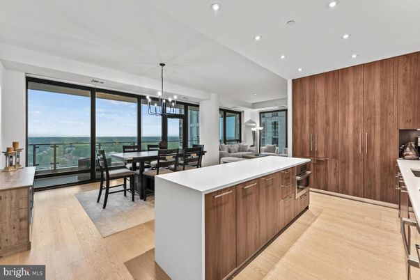 Dining room, Interior, Kitchen, Living room, Pendant Lights, Recessed Lighting, Water, Wood Texture Flooring