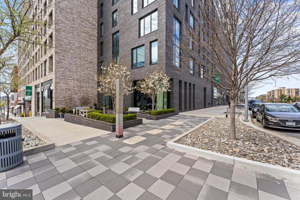 Exterior, Facade, Brick Facade, Condo Building