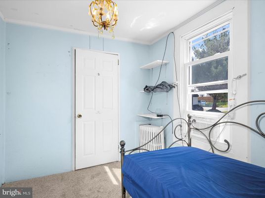 Bedroom, Chandelier, Interior