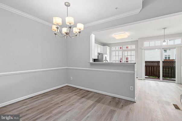 Chandelier, Interior, Kitchen, Pendant Lights, Wood Texture Flooring
