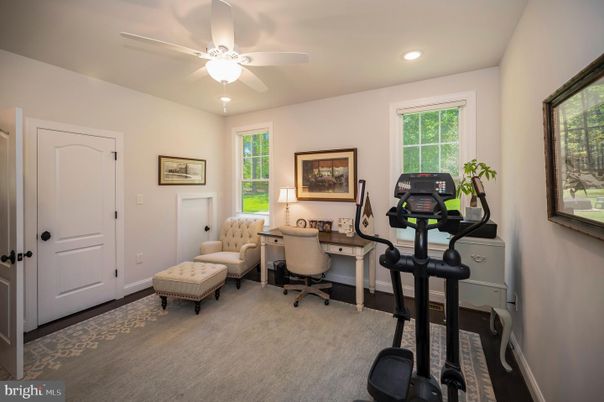 Fitness Equipment, Home Office, Interior, Recessed Lighting