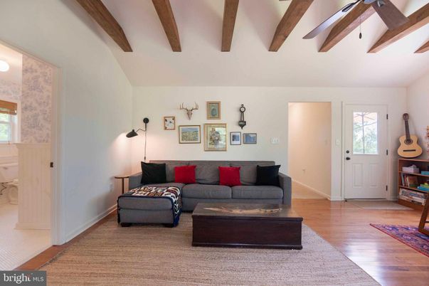 Interior, Living room, Wooden Beams, Wood Texture Flooring