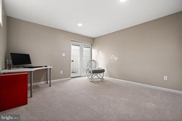 Home Office, Interior, Recessed Lighting