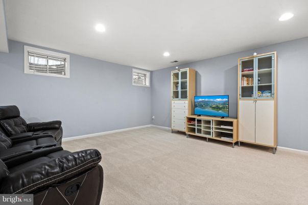 Home Theatre Room, Interior, Recessed Lighting