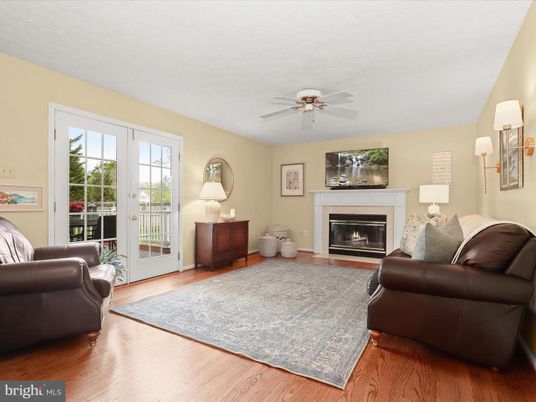 Fireplace, Interior, Living room, Wood Texture Flooring