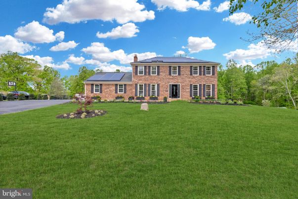 Attached, Backyard, Exterior, Facade, Brick Facade, Solar Panels, Georgian