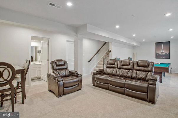 Home Theatre Room, Interior, Recessed Lighting, Theatre Room