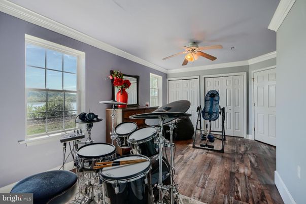 Dining room, Fitness Equipment, Interior, Wood Texture Flooring