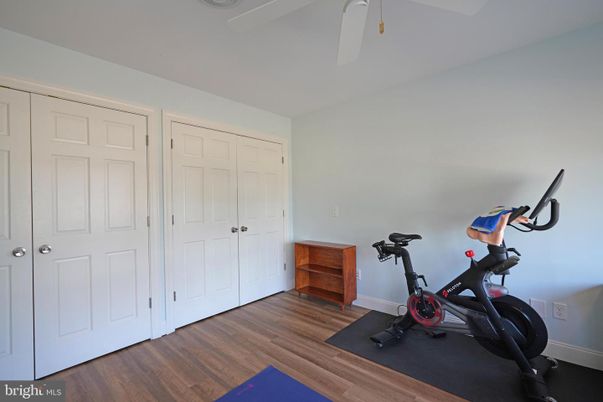 Fitness Equipment, Interior, Wood Texture Flooring