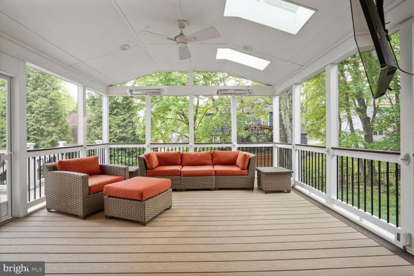 Interior, Sun Room, Wood Texture Flooring