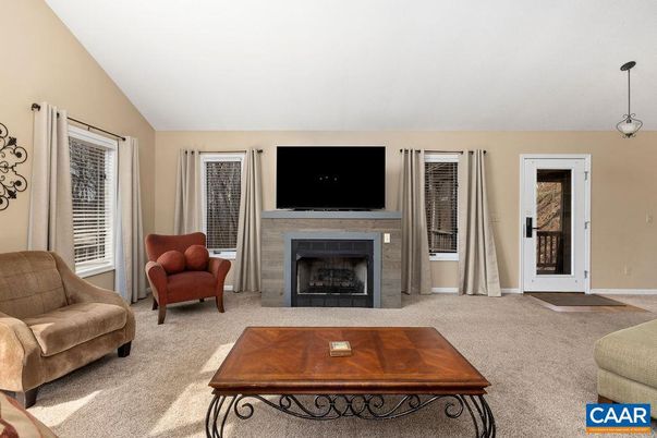Fireplace, Interior, Pendant Lights