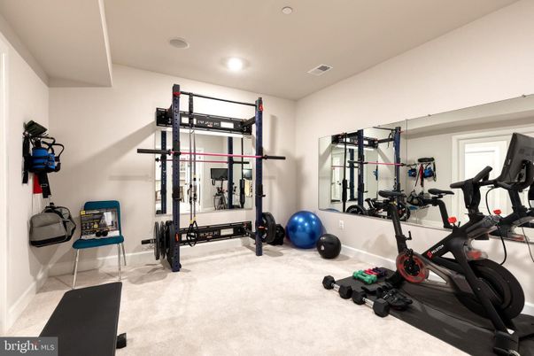 Fitness Equipment, Interior, Recessed Lighting