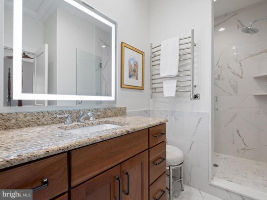 Bathroom, Interior, Marble, Marble Walls