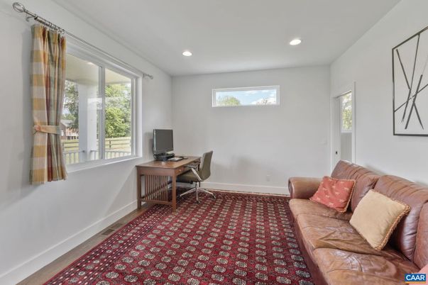 Home Office, Interior, Recessed Lighting