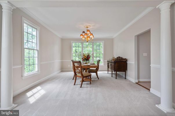 Chandelier, Dining room, Interior