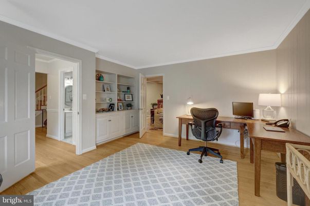 Home Office, Interior, Wood Texture Flooring