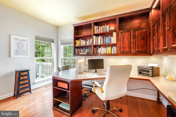 Home Office, Interior, Wood Texture Flooring