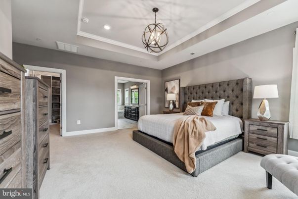 Bedroom, Interior, Pendant Lights, Recessed Lighting