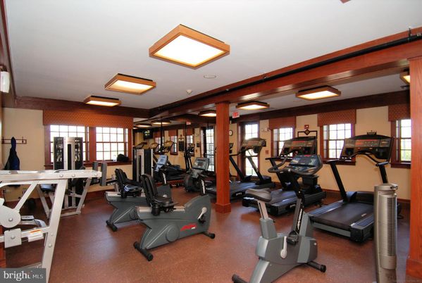 Fitness Equipment, Gym, Interior, Recessed Lighting