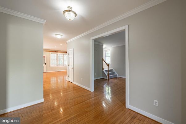 Empty room, Interior, Wood Texture Flooring