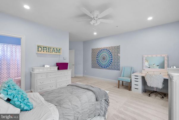 Bedroom, Home Office, Interior, Recessed Lighting