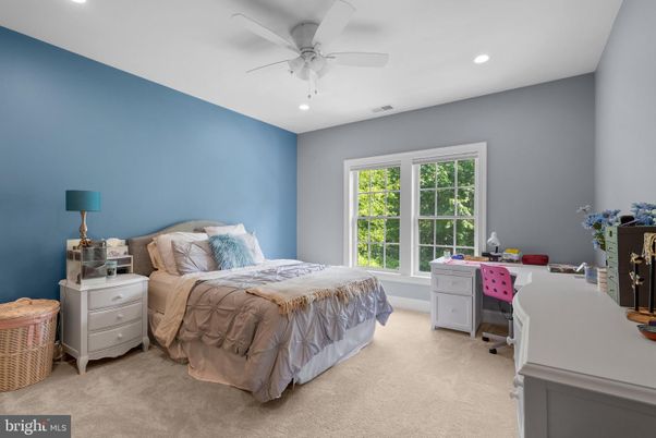 Bedroom, Home Office, Interior, Recessed Lighting