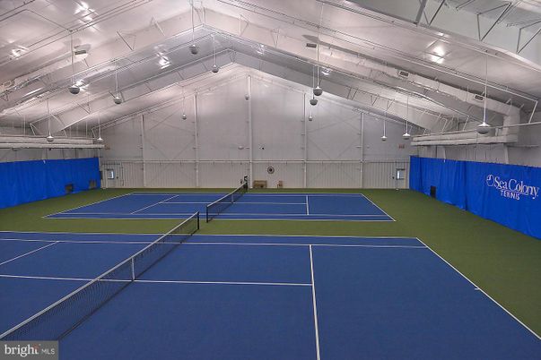 Interior, Tennis Courts