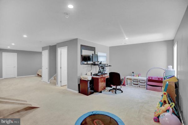 Home Office, Interior, Recessed Lighting