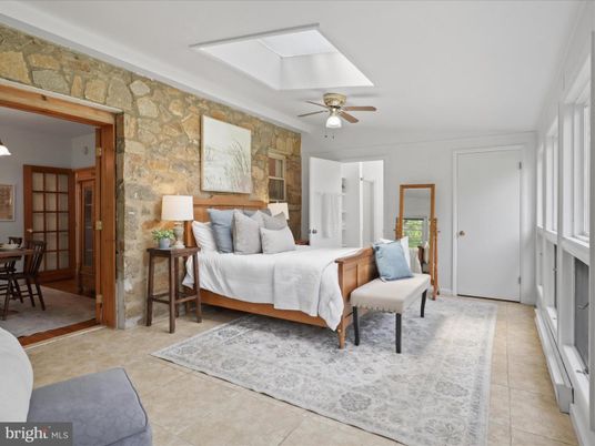 Bedroom, Interior, Stone Walls