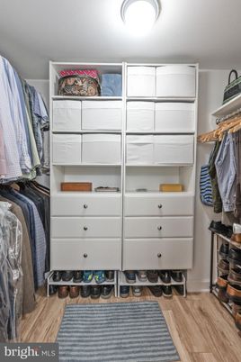 Interior, Walk-in Closets, Wood Texture Flooring