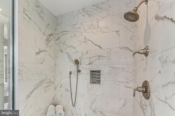 Bathroom, Interior, Marble Walls