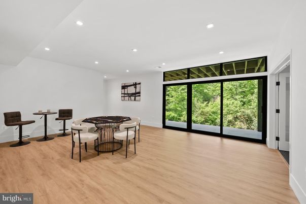 Game Room, Interior, Recessed Lighting, Wood Texture Flooring