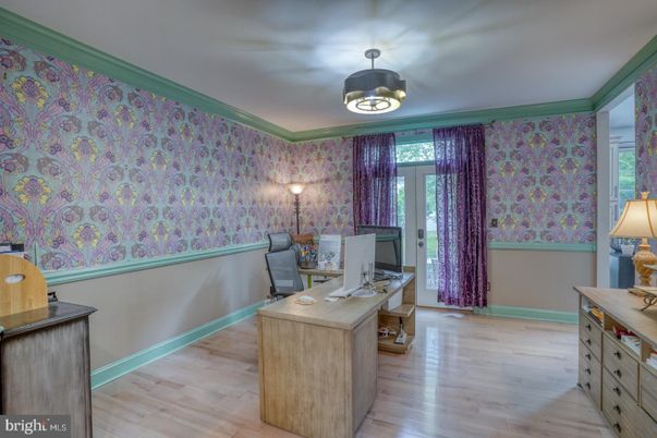 Home Office, Interior, Wood Texture Flooring