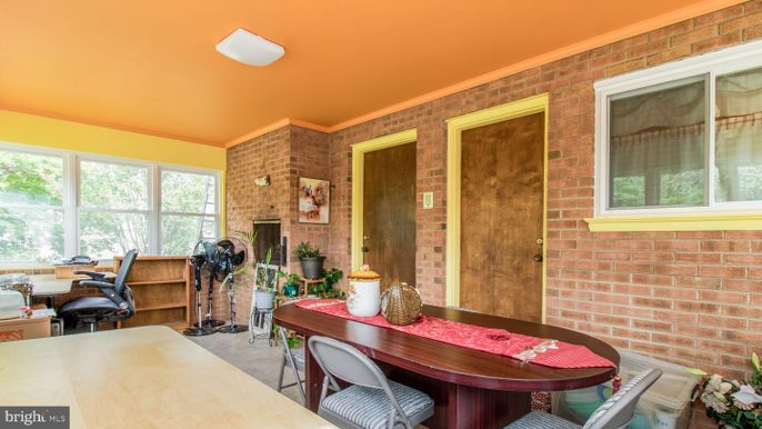 Dining room, Interior, Stone Walls