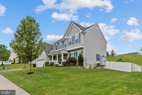 Attached, Backyard, Exterior, Facade, Farmhouse