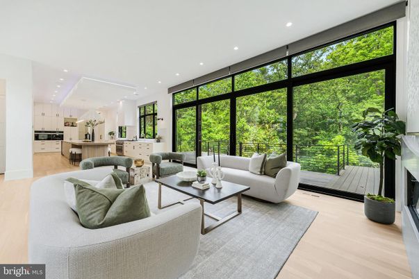 Interior, Kitchen, Living room, Pendant Lights, Recessed Lighting, Wood Texture Flooring