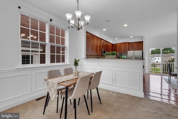 Chandelier, Dining room, Interior, Kitchen, Recessed Lighting