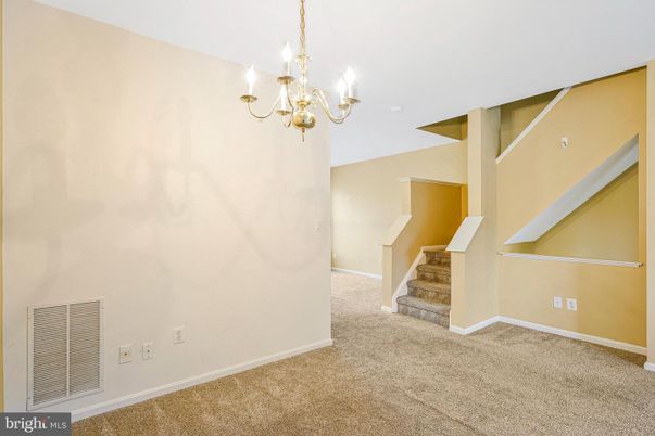 Chandelier, Empty room, Interior