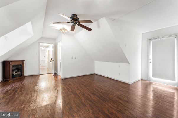 Empty room, Fireplace, Interior, Wood Texture Flooring