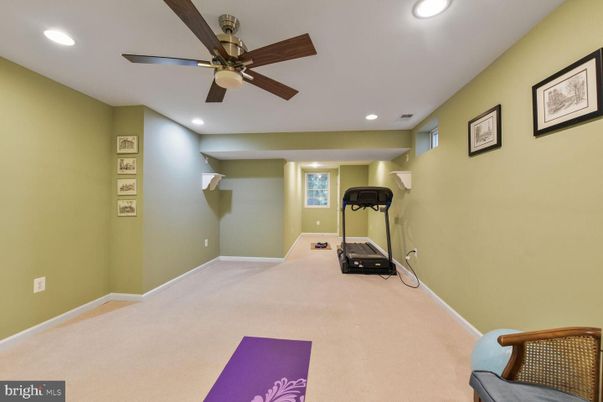 Fitness Equipment, Interior, Recessed Lighting