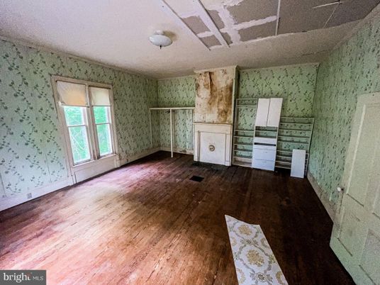 Empty room, Interior, Wood Texture Flooring