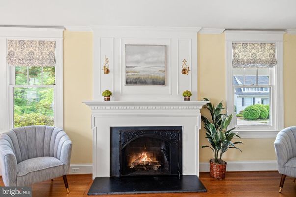 Fireplace, Interior, Wood Texture Flooring