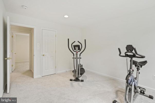Fitness Equipment, Interior, Recessed Lighting