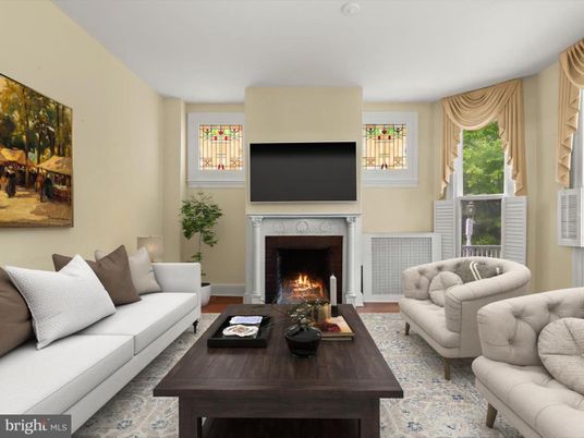 Fireplace, Interior, Living room